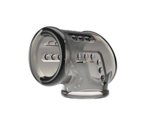 Дымчатая насадка на пенис и мошонку