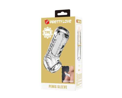 Прозрачная насадка на пенис Farrel