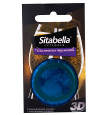 Насадка стимулирующая Sitabella 3D  Шампанское торжество  с ароматом шампанского