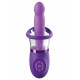 Фиолетовая помпа-вибратор Ultimate Pleasure Pro Plus
