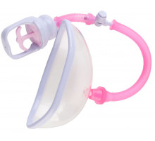 Помпа для клитора с удобным рычажком для откачки воздуха