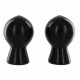 Заказать Черные присоски для сосков Size Matters Nipple Boosters