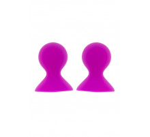 Ярко-розовые помпы для сосков LIT-UP NIPPLE SUCKERS LARGE PINK