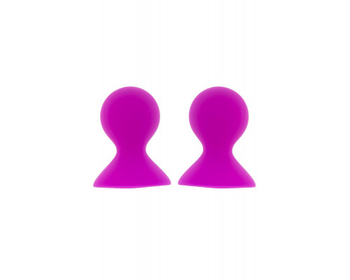 Заказать Ярко-розовые помпы для сосков LIT-UP NIPPLE SUCKERS LARGE PINK