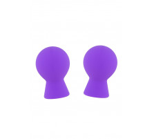 Фиолетовые присоски для груди LIT-UP NIPPLE SUCKERS SMALL PURPLE