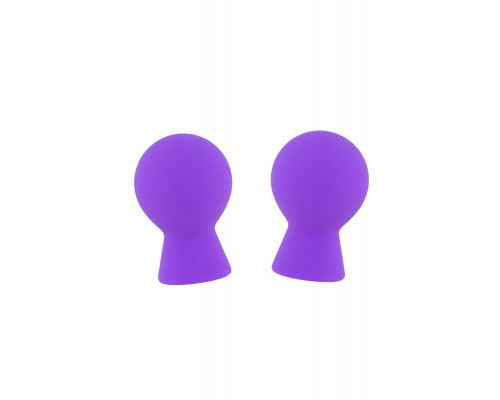 Заказать Фиолетовые присоски для груди LIT-UP NIPPLE SUCKERS SMALL PURPLE