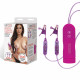 Заказать Многоскоскоростные виброзажимы для сосков Remote Control Vibrating Nipple Clips