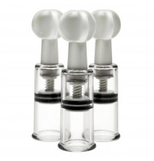 Набор из 3 помп для клитора и сосков Max Twist Clit and Nipple Triple Sucker Set