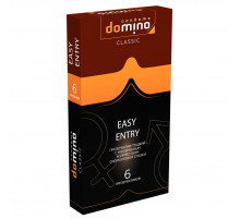 Презервативы с увеличенным количеством смазки DOMINO Classic Easy Entry - 6 шт.