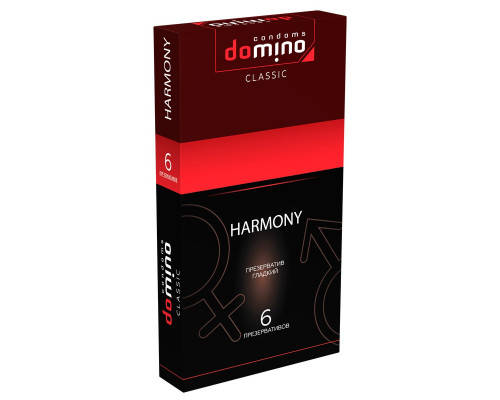Заказать Гладкие презервативы DOMINO Classic Harmony - 6 шт.