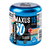 Классические презервативы MAXUS Classic - 15 шт.
