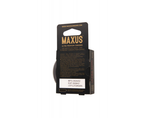 Заказать Ультратонкие презервативы MAXUS AIR Ultra Thin - 3 шт.