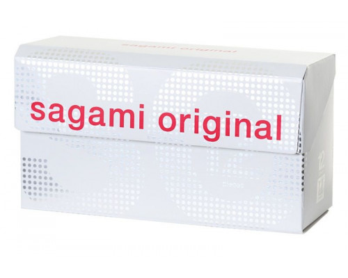 Заказать Ультратонкие презервативы Sagami Original 0.02 - 12 шт.