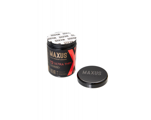 Заказать Ультратонкие презервативы MAXUS Ultra Thin - 12 шт.