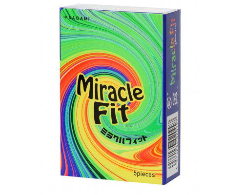 Заказать Презервативы Sagami Miracle Fit - 5 шт.