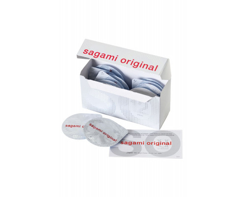 Заказать Ультратонкие презервативы Sagami Original 0.02 - 12 шт.