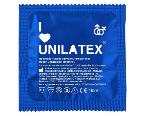 Заказать Ультратонкие презервативы Unilatex Ultra Thin - 12 шт. + 3 шт. в подарок