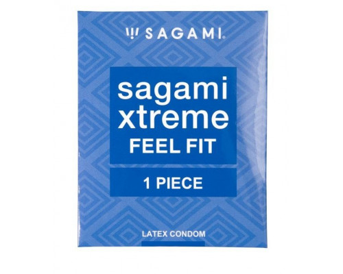 Заказать Презерватив Sagami Xtreme Feel Fit 3D - 1 шт.
