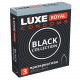 Заказать Черные презервативы LUXE Royal Black Collection - 3 шт.