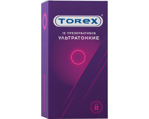 Заказать Презервативы Torex  Ультратонкие  - 12 шт.