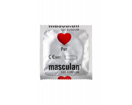 Заказать Супертонкие презервативы Masculan Pur - 3 шт.
