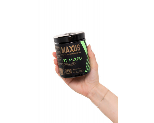 Заказать Презервативы MAXUS Mixed - 12 шт.
