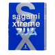 Заказать Розовые презервативы Sagami Xtreme Feel Fit 3D - 3 шт.