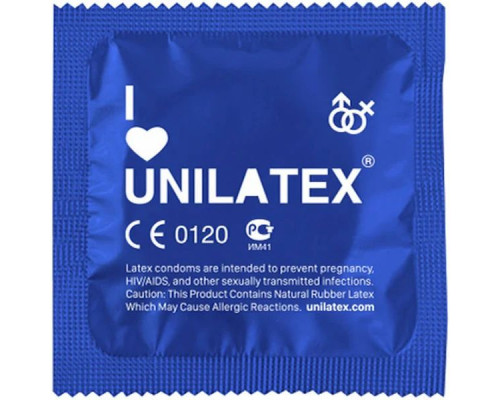 Заказать Классические презервативы Unilatex Natural Plain - 12 шт. + 3 шт. в подарок