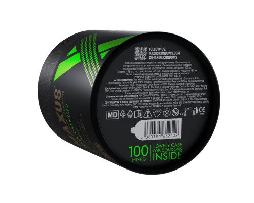 Презервативы MAXUS Mixed - 100 шт.