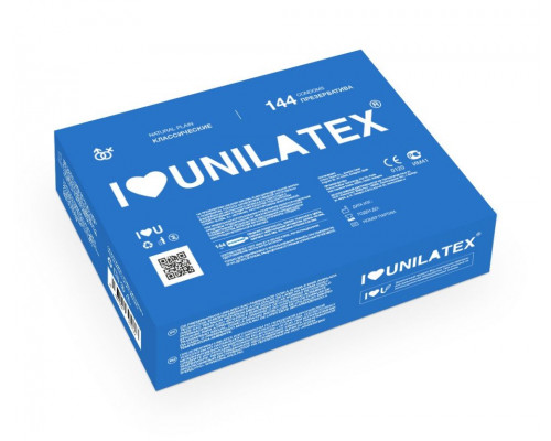 Заказать Классические презервативы Unilatex Natural Plain - 144 шт.