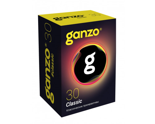 Заказать Классические презервативы с обильной смазкой Ganzo Classic - 30 шт.