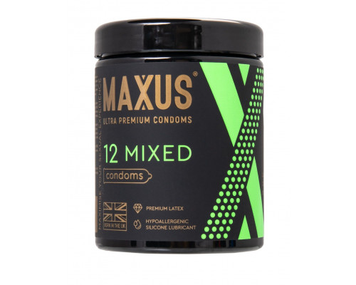 Заказать Презервативы MAXUS Mixed - 12 шт.