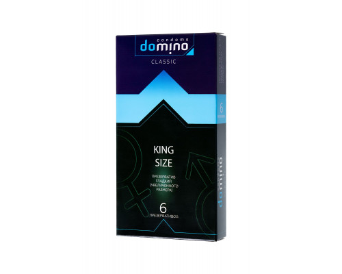 Заказать Презервативы увеличенного размера DOMINO Classic King size - 6 шт.