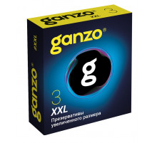 Презервативы увеличенного размера Ganzo XXL - 3 шт.