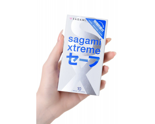 Заказать Презервативы Sagami Xtreme Ultrasafe с двойным количеством смазки - 10 шт.
