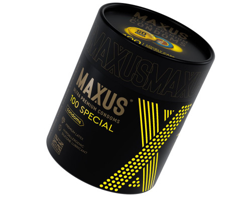 Заказать Текстурированные презервативы в кейсе MAXUS So Much Sex - 100 шт.