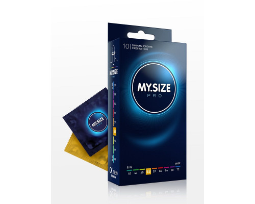 Презервативы MY.SIZE размер 53 - 10 шт.