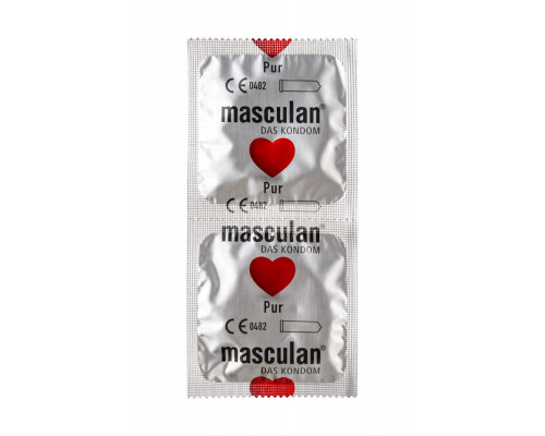 Заказать Супертонкие презервативы Masculan Pur - 10 шт.