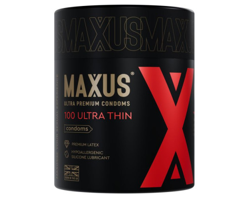Заказать Ультратонкие презервативы в кейсе MAXUS So Much Sex - 100 шт.