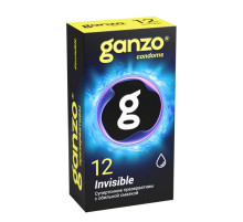 Супертонкие презервативы Ganzo Invisible - 12 шт.
