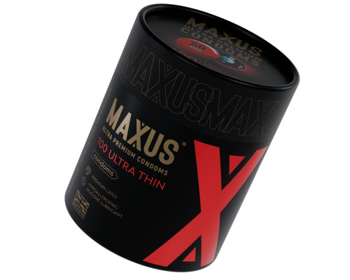 Заказать Ультратонкие презервативы в кейсе MAXUS So Much Sex - 100 шт.