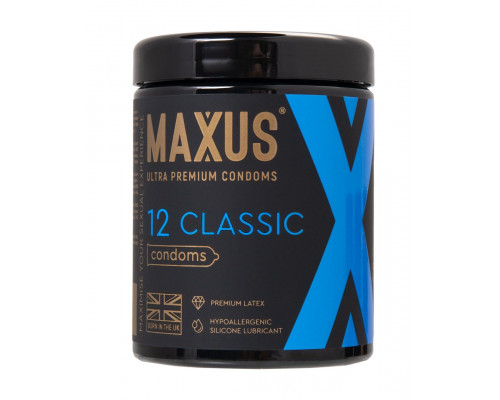 Заказать Классические презервативы MAXUS Classic - 12 шт.