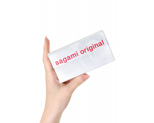 Заказать Ультратонкие презервативы Sagami Original 0.02 - 12 шт.