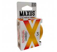 Презервативы анатомической формы Maxus Sensual - 3 шт.
