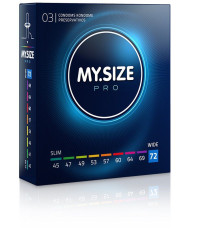Презервативы MY.SIZE размер 72 - 3 шт.