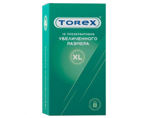Заказать Презервативы Torex  Увеличенного размера  - 12 шт.