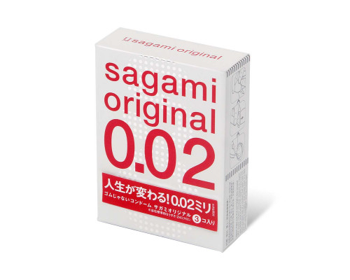 Заказать Ультратонкие презервативы Sagami Original 0.02 - 3 шт. Заказать Ультратонкие презервативы Sagami Original 0.02 - 3 шт.