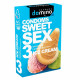 Заказать Презервативы для орального секса DOMINO Sweet Sex с ароматом мороженого - 3 шт.