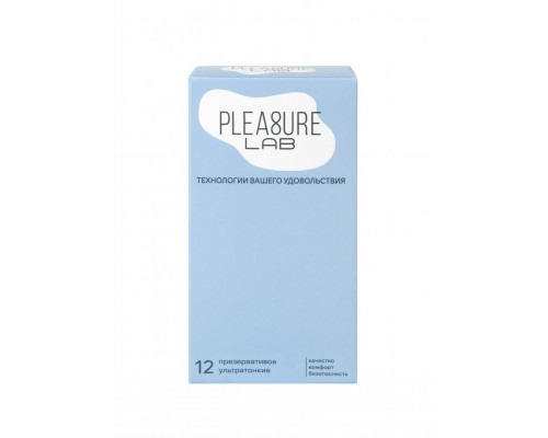 Заказать Ультратонкие презервативы Pleasure Lab - 12 шт.