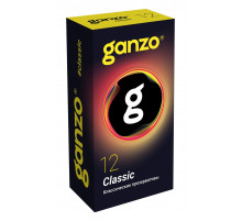 Классические презервативы с обильной смазкой Ganzo Classic - 12 шт.